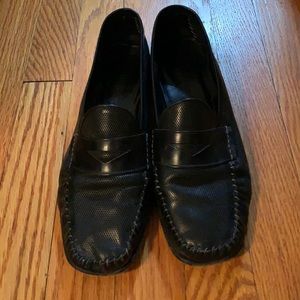 Cole Haan black leather loafer, size 9